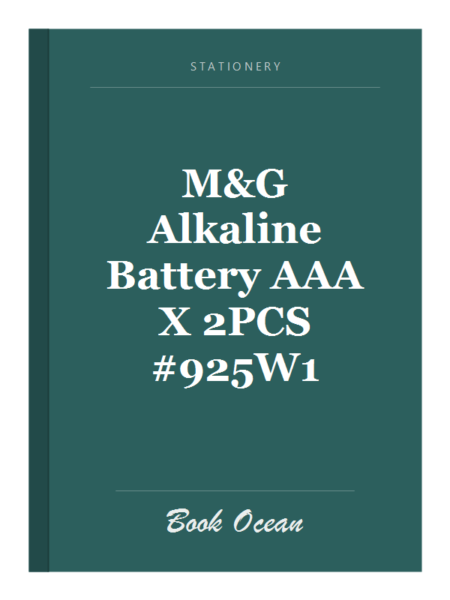 M&G Alkaline Battery AAA X 2PCS #925W1
