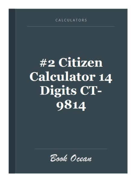 #2 Citizen Calculator 14 Digits CT-9814