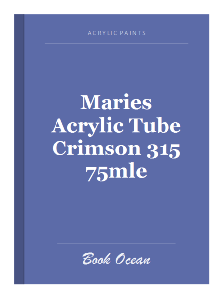 Maries Acrylic Tube Crimson 315 75mle