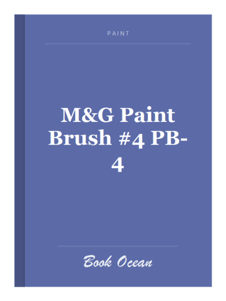 M&G Paint Brush #4 PB-4
