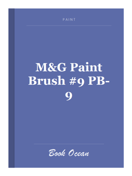 M&G Paint Brush #9 PB-9