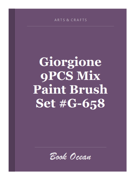 Giorgione 9PCS Mix Paint Brush Set #G-658