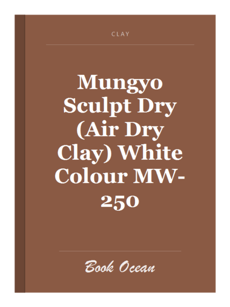 Mungyo Sculpt Dry (Air Dry Clay) White Colour MW-250