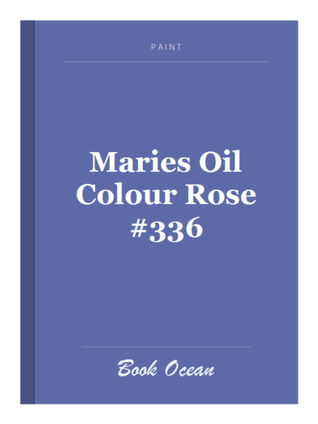 Maries Oil Colour Rose #336