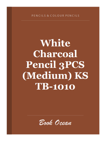 White Charcoal Pencil 3PCS (Medium) KS TB-1010