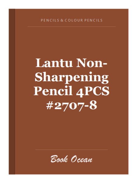 Lantu Non-Sharpening Pencil 4PCS #2707-8