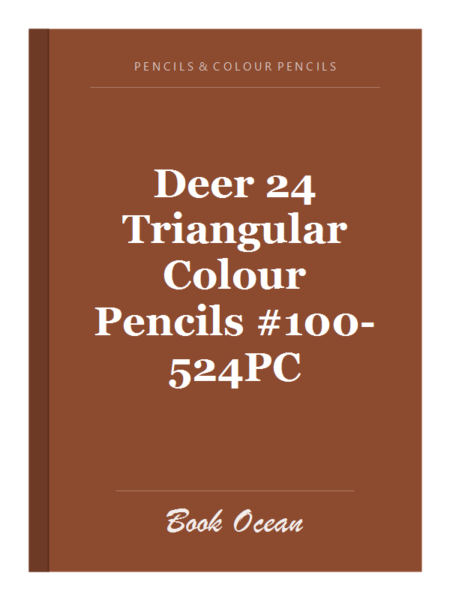 Deer 24 Triangular Colour Pencils #100-524PC
