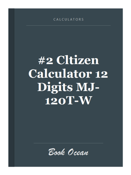 #2 Cltizen Calculator 12 Digits MJ-120T-W