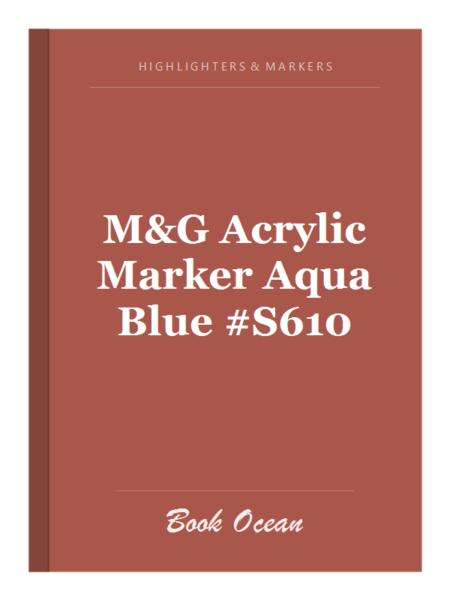 M&G Acrylic Marker Aqua Blue #S610