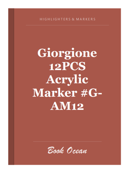 Giorgione 12PCS Acrylic Marker #G-AM12