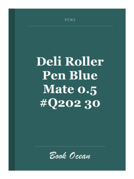 Deli Roller Pen Blue Mate 0.5 #Q202 30