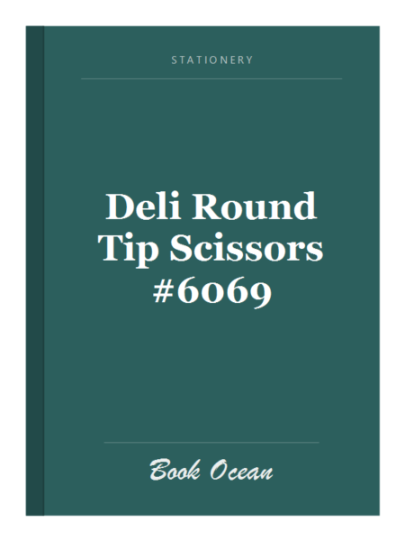 Deli Round Tip Scissors #6069