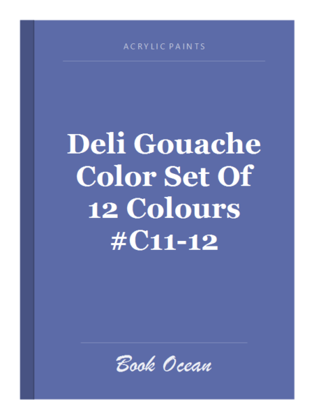 Deli Gouache Color Set Of 12 Colours #C11-12