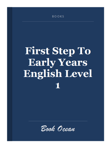 First Step To Early Years English Level 1