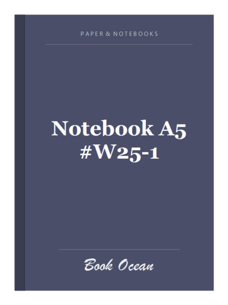 Notebook A5 #W25-1