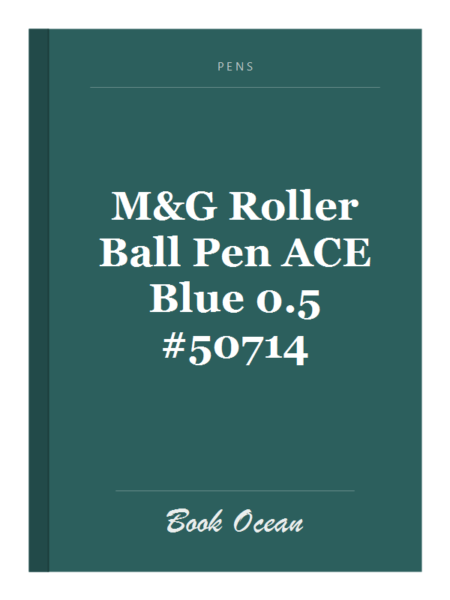 M&G Roller Ball Pen ACE Blue 0.5 #50714