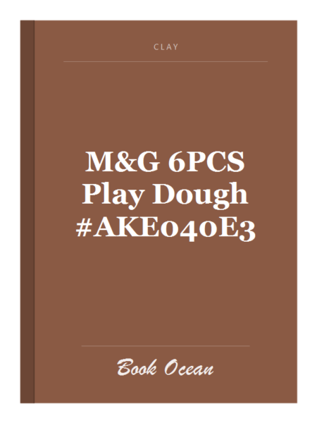 M&G 6PCS Play Dough #AKE040E3