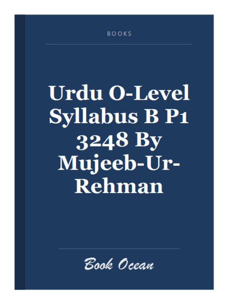 Urdu O-Level Syllabus B P1 3248 By Mujeeb-Ur-Rehman