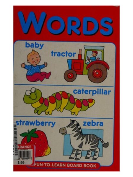 Words A Fun-To-Learn Board Book