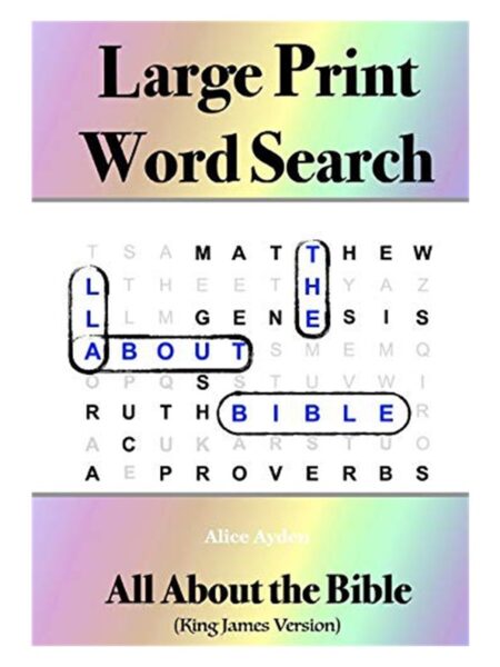Large Print Word Search