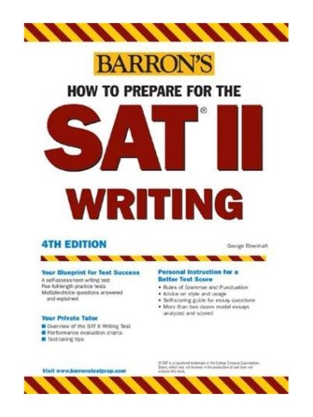 How To Prepare For The SAT II Wriring 4th Edition Barron s