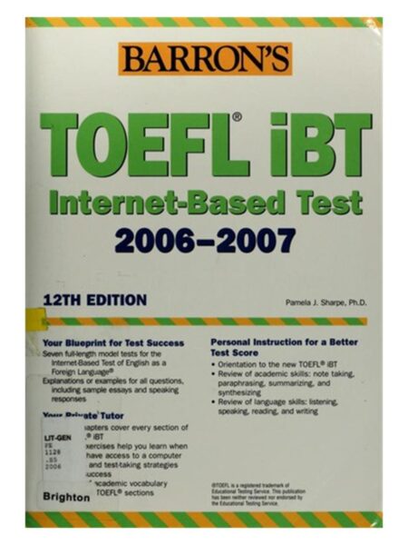 TOEFL iBT 12th Edition With CD-ROM
