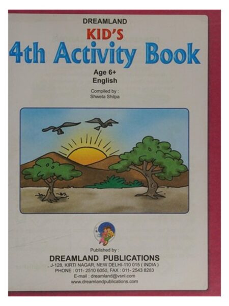 5th Activity Book Of English Age 6+ Dreamland
