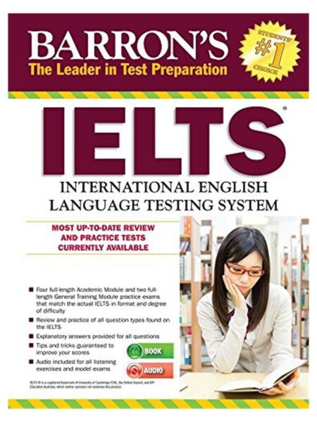 Barrons IELTS International Language System 4th Edition By Dr.Lin Lougheed Jahangir Books With CD