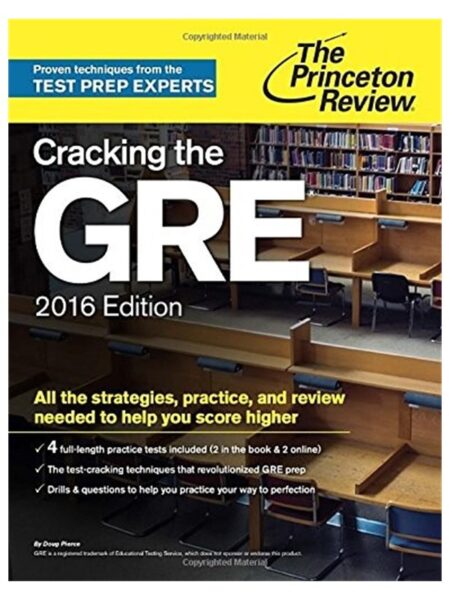 Cracking The GRE 2016 Edition Test Prep Experts