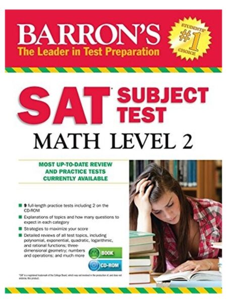 Barron s SAT Subject Maths Level 2 Test 12th Edition Jahangir Books