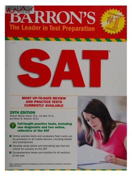 Barron s Sat 29th Edition Jahangir Books