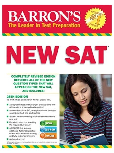 Barron s New Sat 28th Edition With CD-ROM Jahangir Books