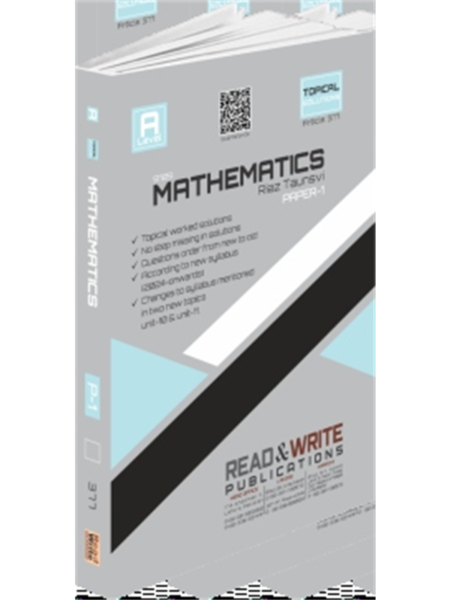 A-Level Mathematics P1 TPP R&WP #271