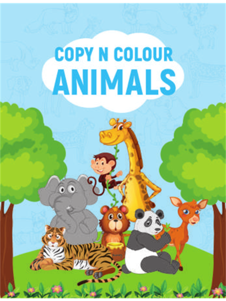 Copy N Colour Animals PB