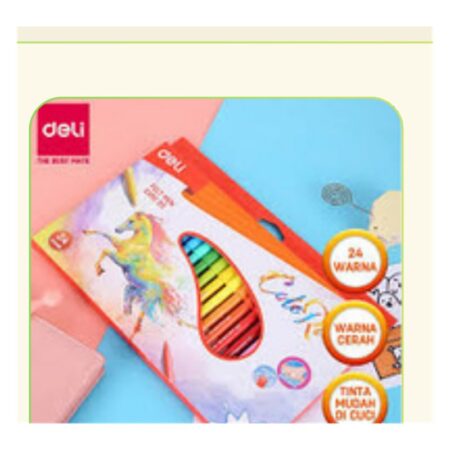 Deli 24 Coloured Felt Pen C10020 N