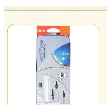 Deli Geometry Set 9PCS G30695