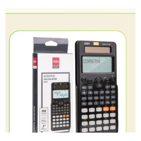 Deli Scientific Calculator 471 Functions D991ES