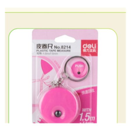Deli Plastic Tape Measure 1.5m #8214
