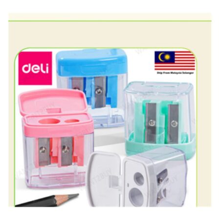 Deli 2-Hole Pencil Sharpener #0576