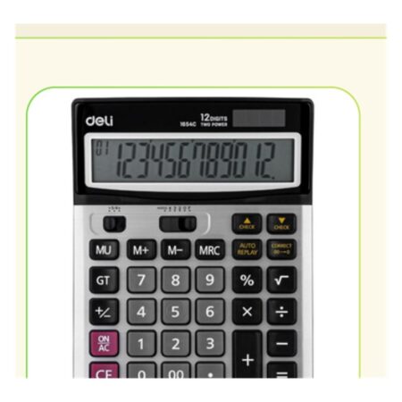 Deli Desktop Calculator 12 Digits #1654C