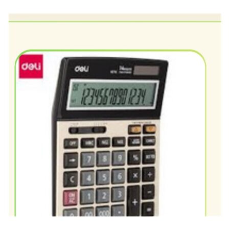 Deli Desktop Calculator 14 Digits #1671C
