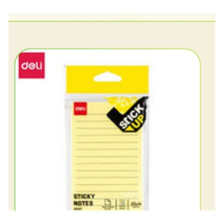 Deli Ruled Sticky Notes 4 x 6 #A048