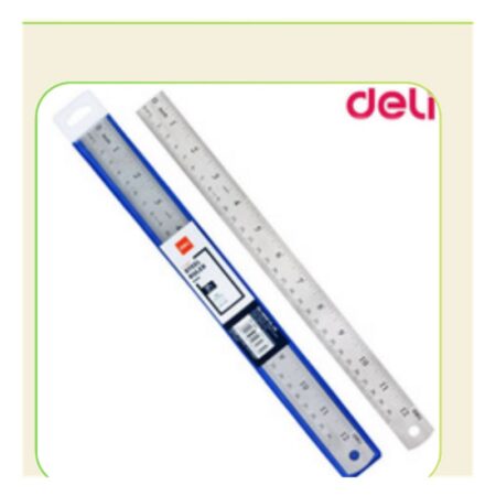 Deli 30CM Steel Ruler #8463