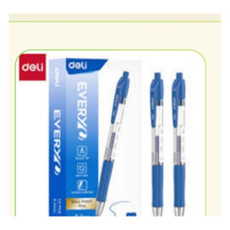Deli Every Ball Point Pen Black 0.7 #Q60-BK