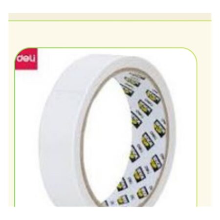 Deli Double-Sided Tape 24mm X 10y #30407