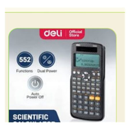 Deli Scientific Calculator 552 Functions D991EX